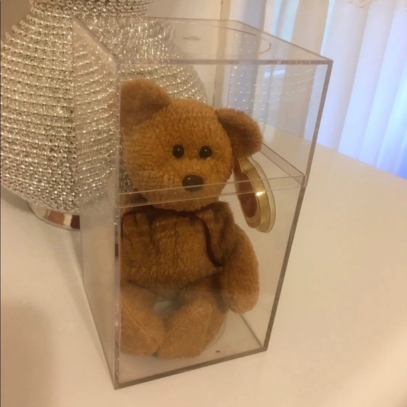 🆕 Ty Beanie Babies “Curly” Bear 1996 Rare & Retired, Y2K - Picture 3 of 7